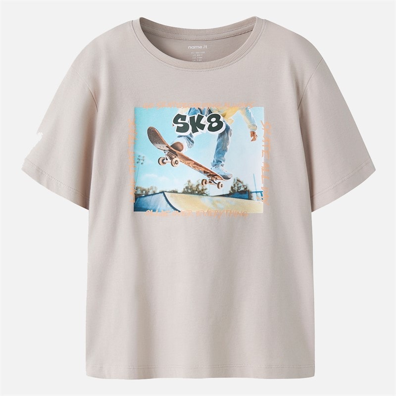 Name It Boys Voto T-Shirt Chateau Gray