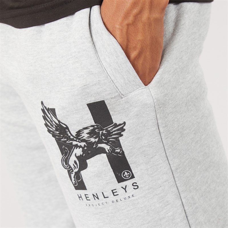 Mens Curveball Joggers Grey - Image 3