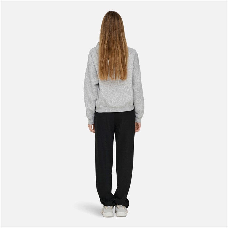 Womens Life Hoodie Light Grey Melange - Image 3