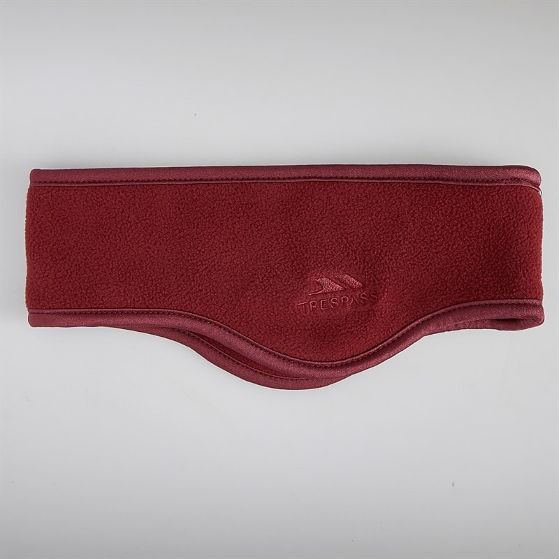 Womens Lorax Fleece Ear Warmer Dark Cherry - Image 2