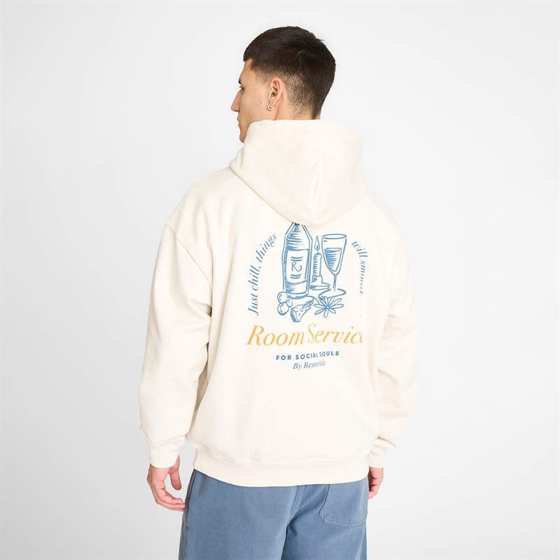 Mens Jay Hoodie White - Image 2