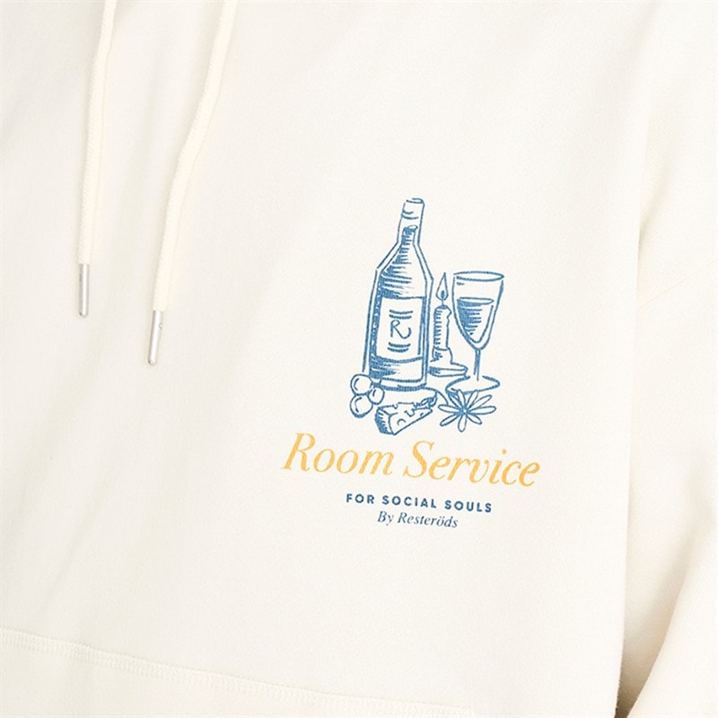 Mens Jay Hoodie White - Image 4