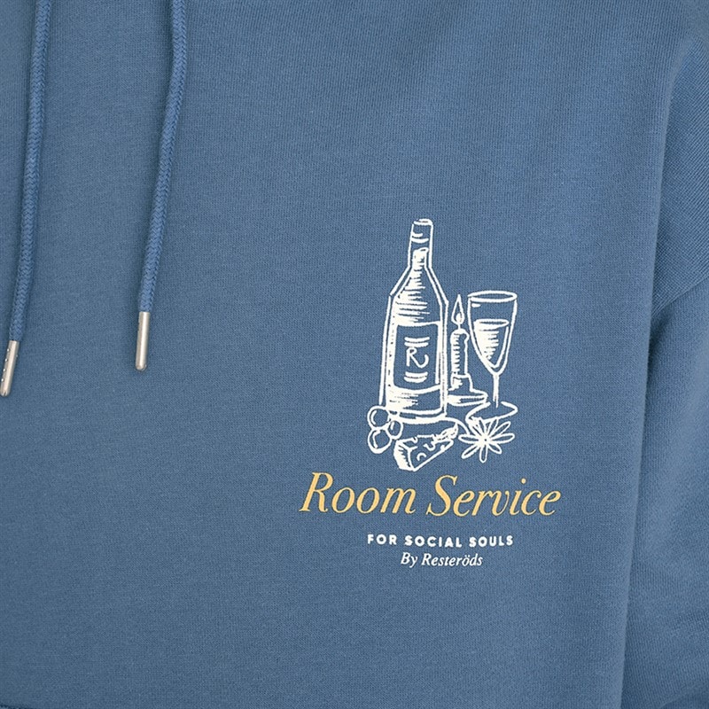 Mens Jay Hoodie Blue - Image 4
