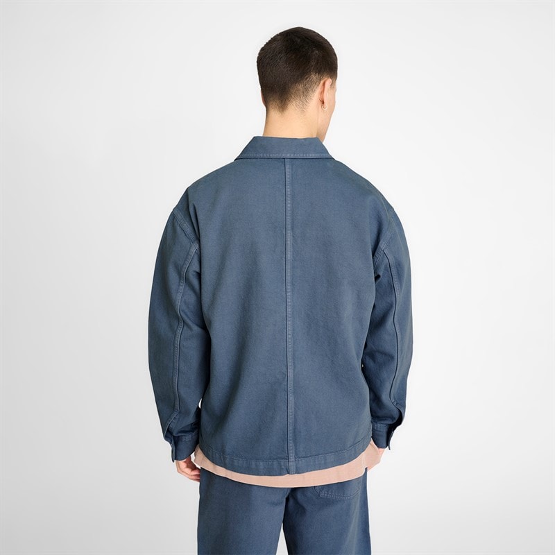 Mens Armstrong Overshirt Blue - Image 2