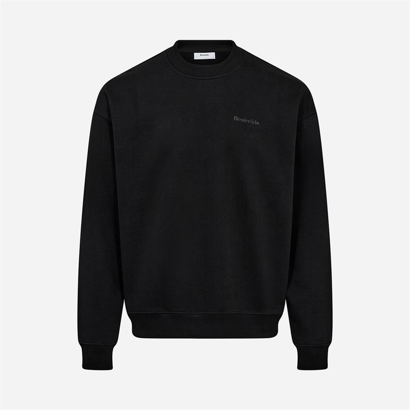 Mens Drake Sweatshirt Black - Image 2