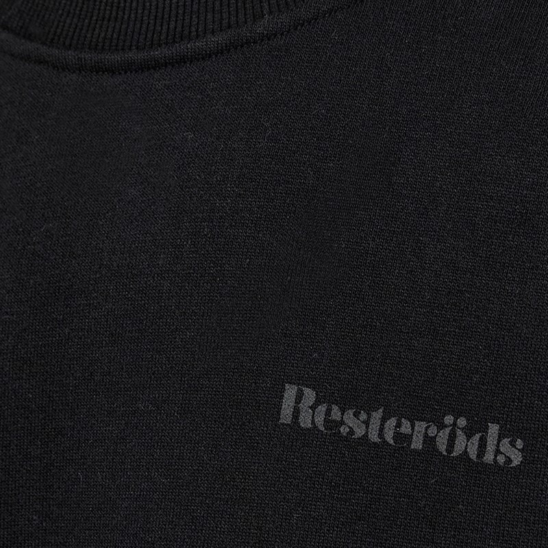 Mens Drake Sweatshirt Black - Image 4
