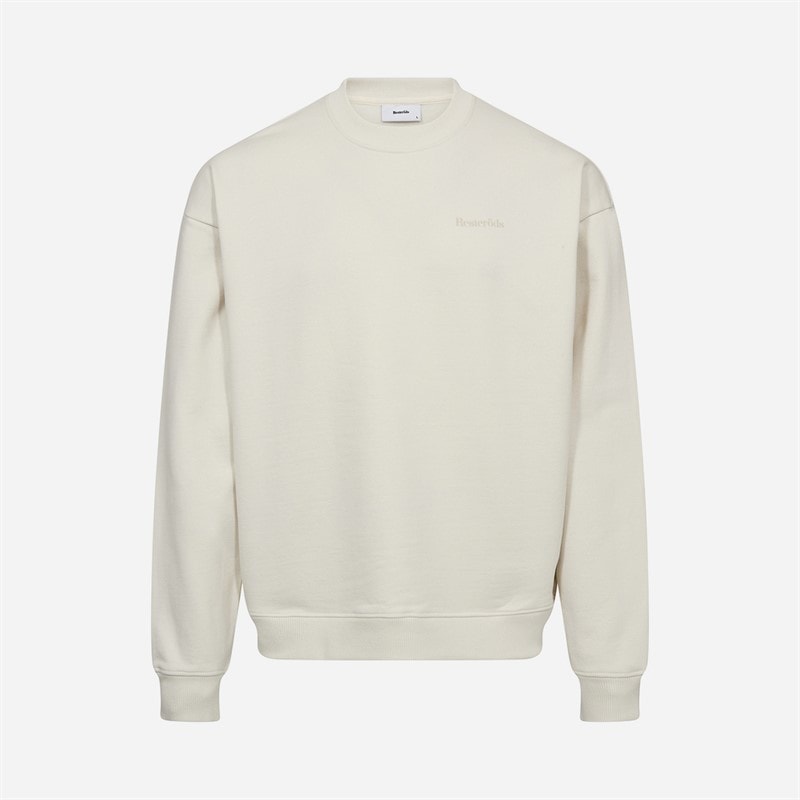 Mens Drake Sweatshirt White - Image 2