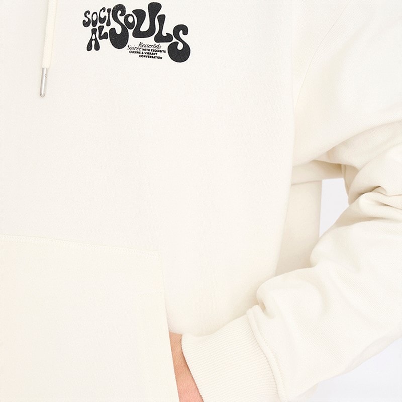 Mens Jay Hoodie White - Image 4