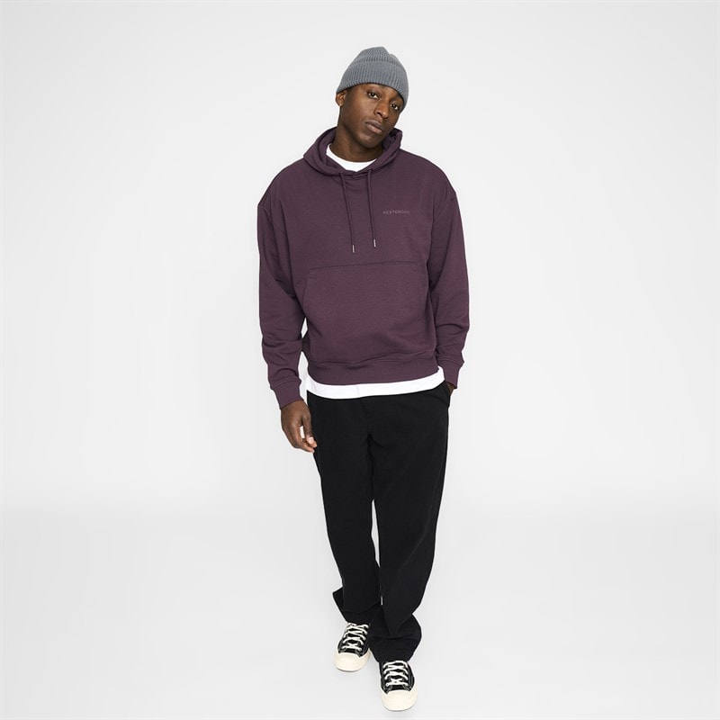 Mens Jay Hoodie Purple - Image 4