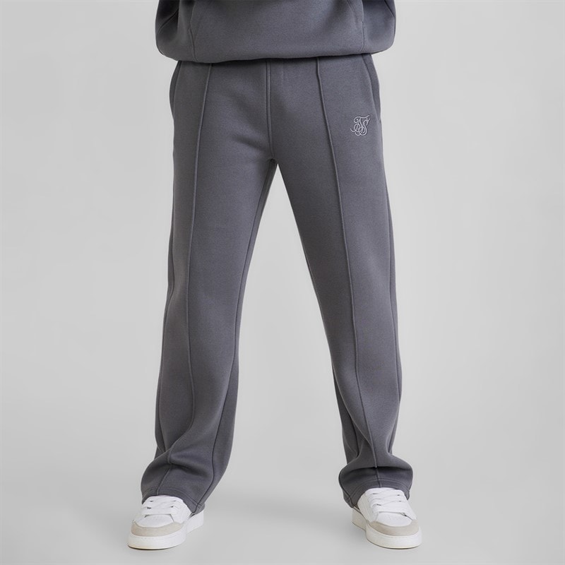 Mens Quarter Zip Hoodie and Joggers Set Grey - Image 4