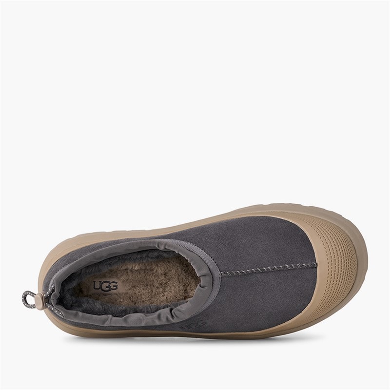 Mens Tasman Weather Hybrid Shoes Obsidian/Cobble Grey - Image 3
