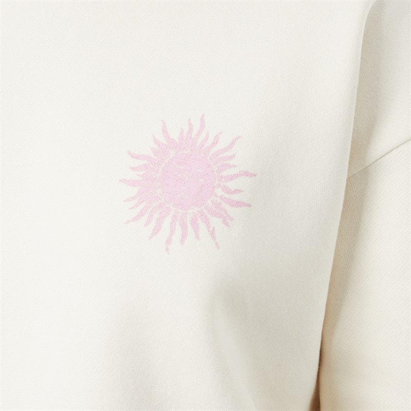 Womens Fogmere Graphic Sweatshirt Ecru - Image 4