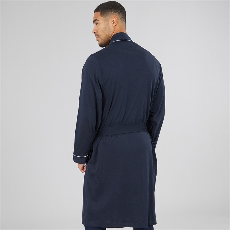 Mens Xmas Kimono Dark Blue - Image 2