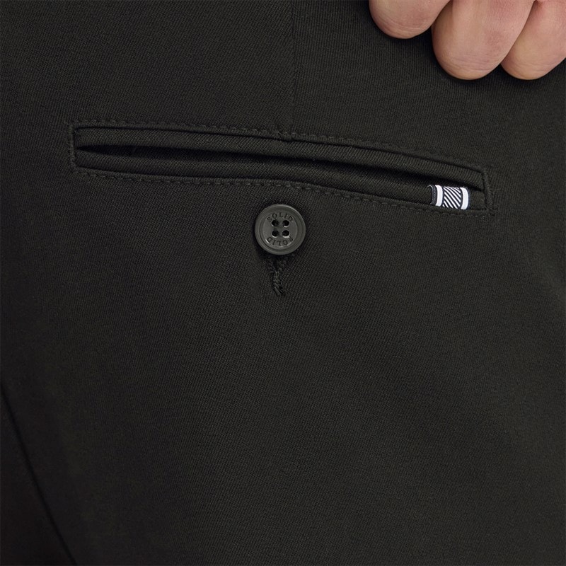 Mens Federic Trousers Black - Image 3