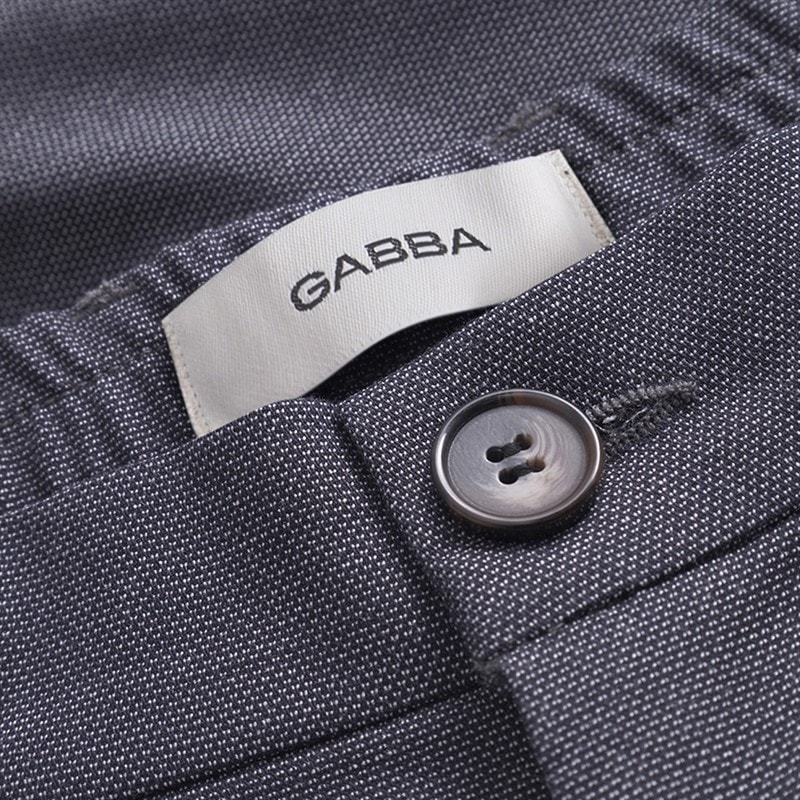 Mens Napoli 19 Carre Trousers Navy - Image 3
