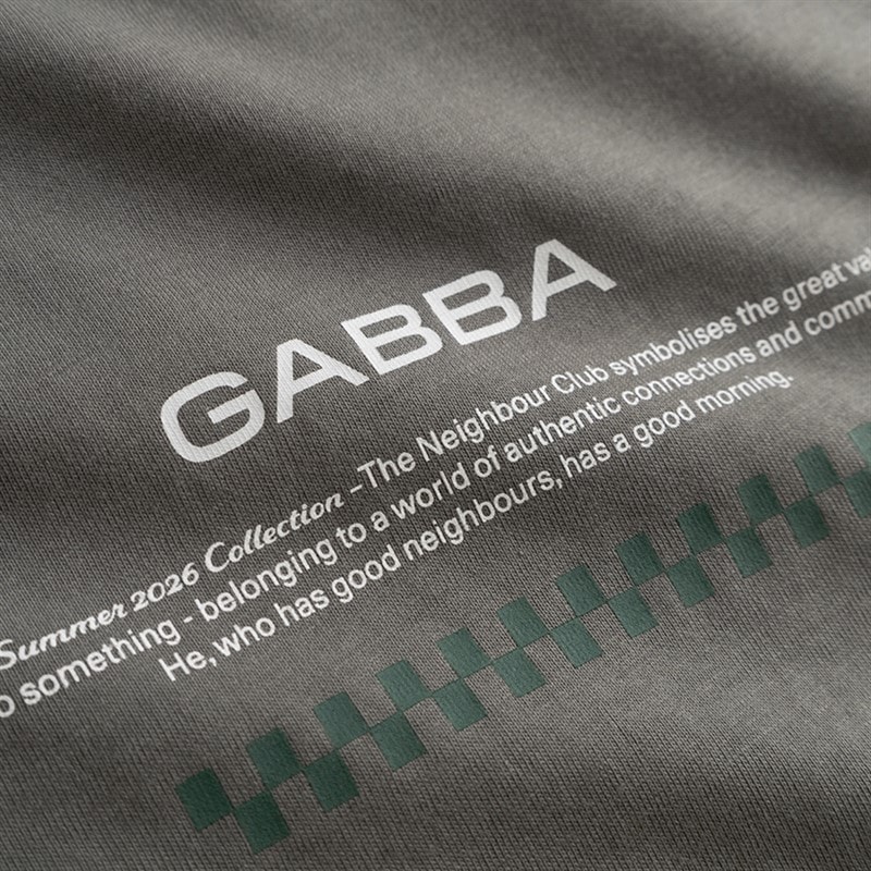 Mens Nigel T-Shirt Castor Gray - Image 4
