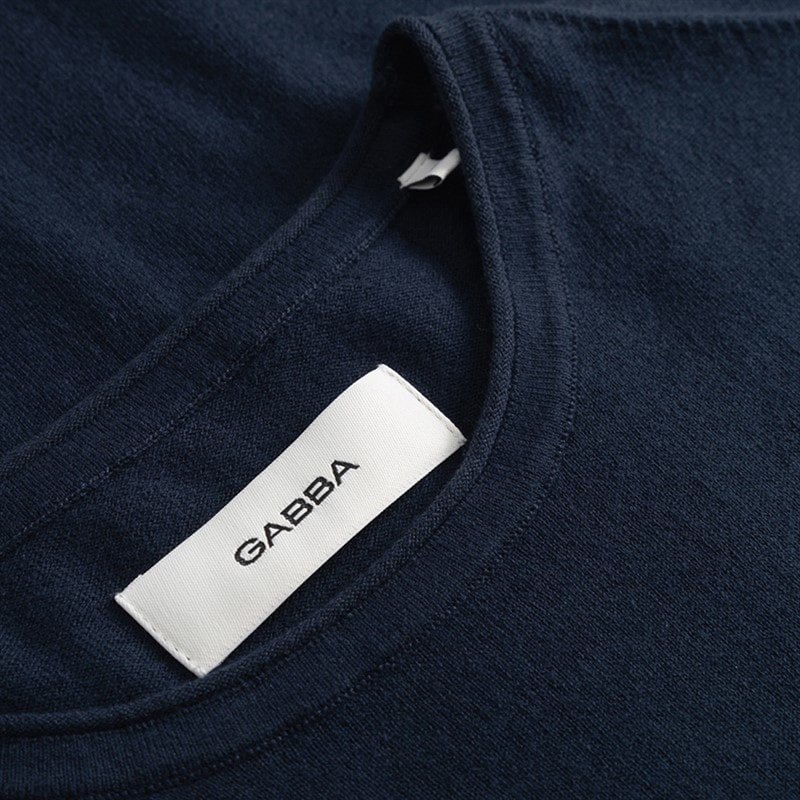 Mens Lima Knitted Jumper Navy - Image 4