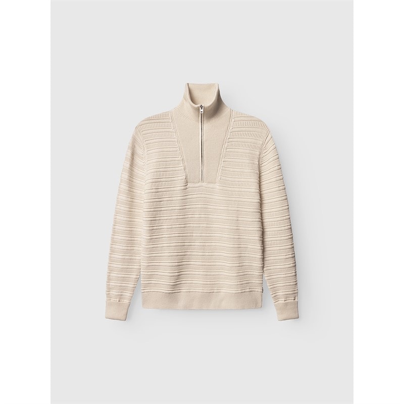 Gabba Mens Iwaki Buco Knitted Jumper White Almond