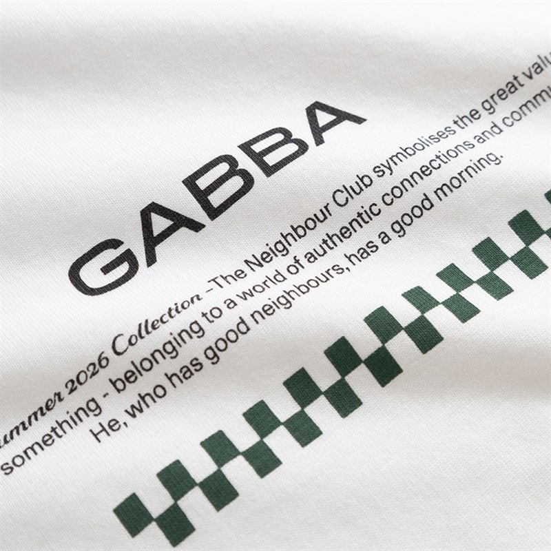 Mens Nigel T-Shirt White - Image 4