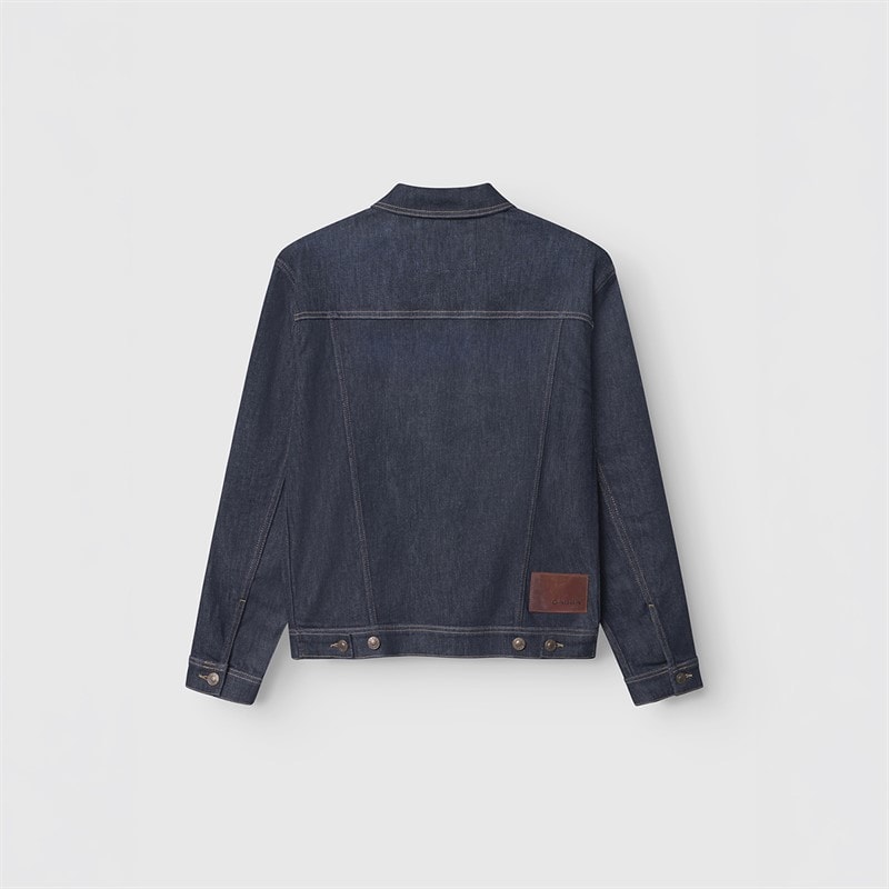 Mens Luca Self Jacket Dark Blue Denim - Image 2