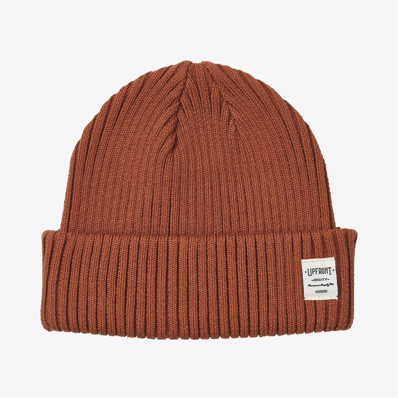 Upfront Bridge Beanie Medium Dark Red