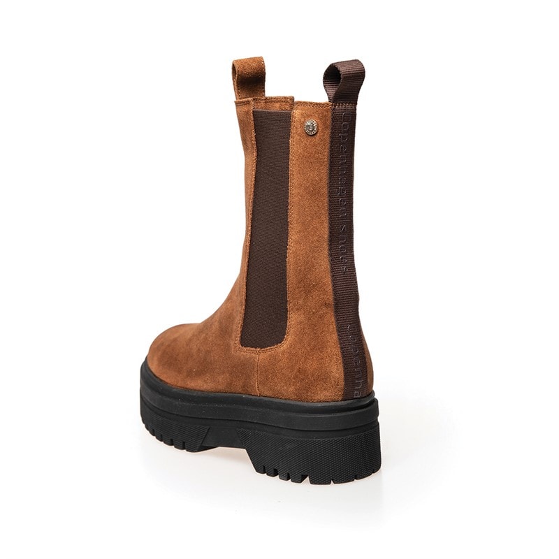 Womens Going Suede Copenhagen Boots 0241 Cognac - Image 3