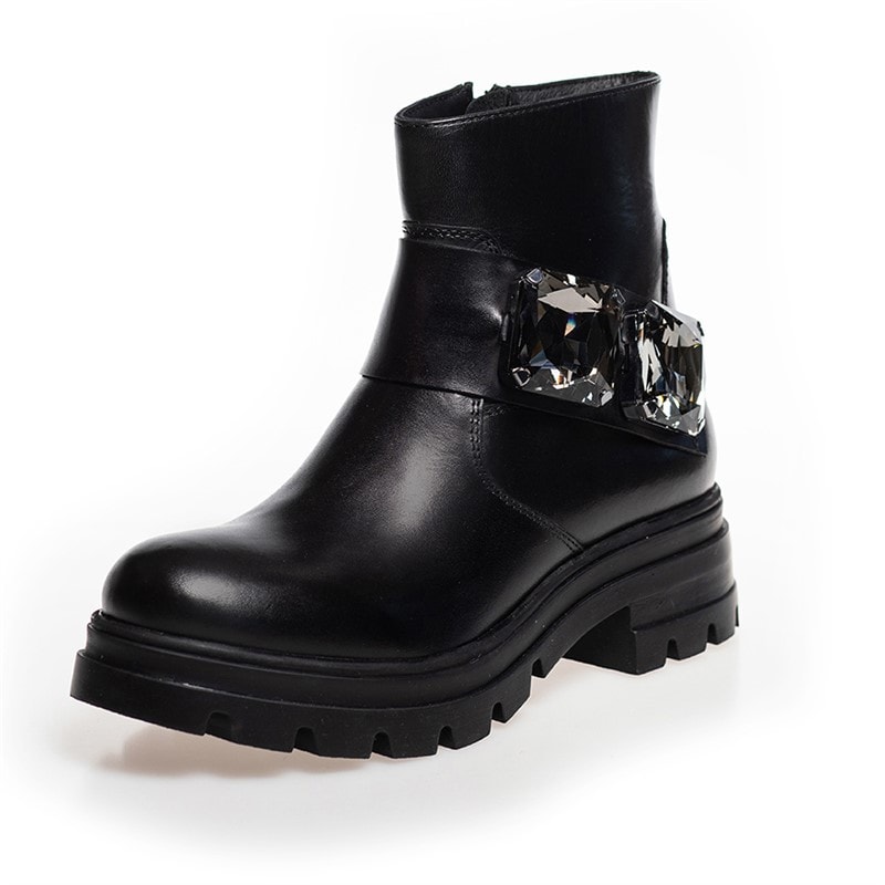 Womens Make Happy Boots 0001 Black - Image 2