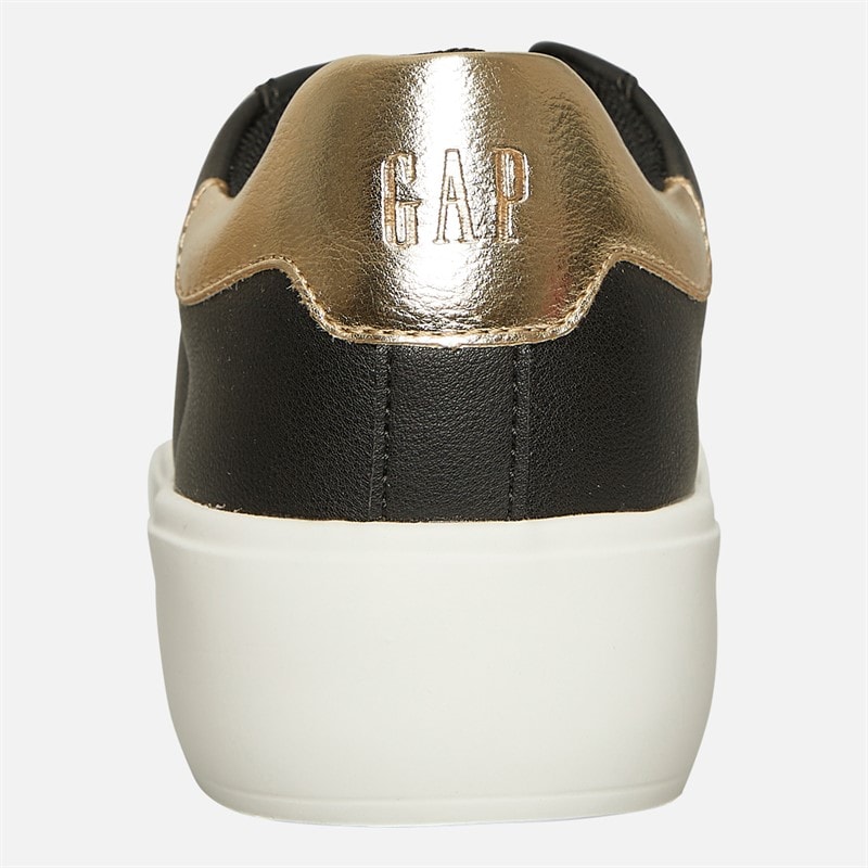 Womens Cary Cupsole Trainers Black - Image 3