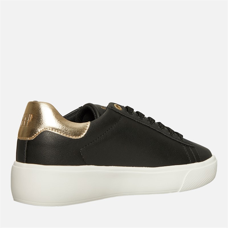 Womens Cary Cupsole Trainers Black - Image 5