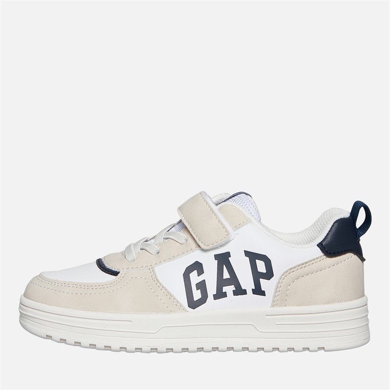 GAP Kids Boston Velcro Trainers White