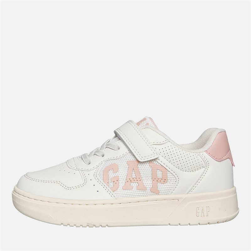 GAP Girls Detroit Trainers Off-White/Light Pink - Image 1
