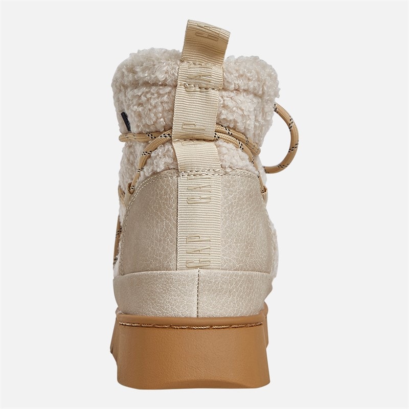Womens Richmond Winter High Snow Boots Sand - Image 3