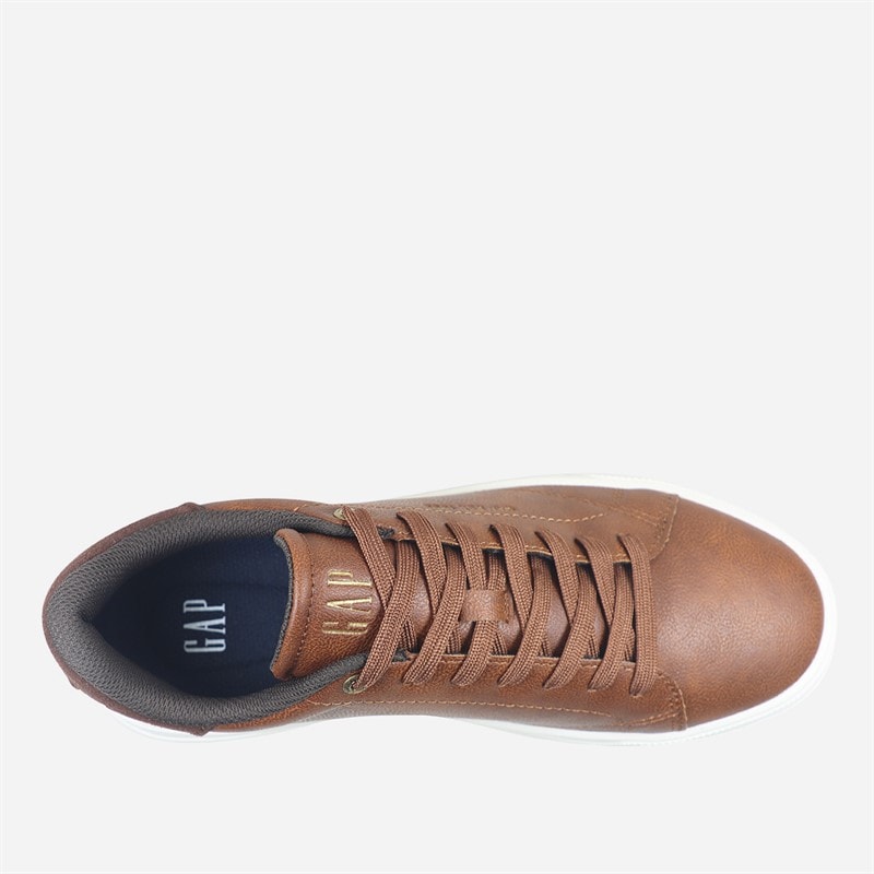 Mens Moon II LTX Trainers Cognac - Image 4