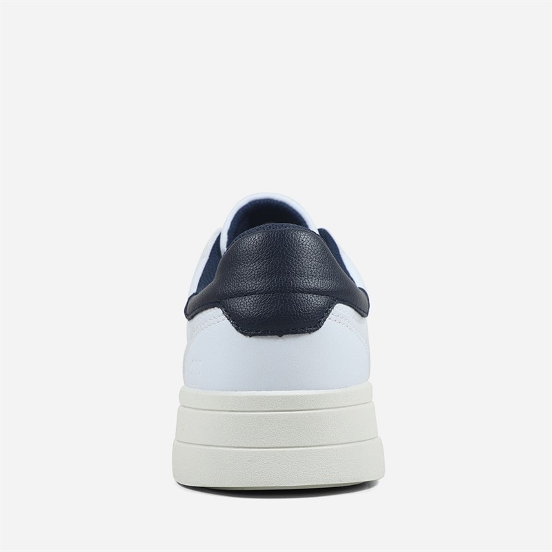 Mens Moon II LTX Trainers White/Navy - Image 3