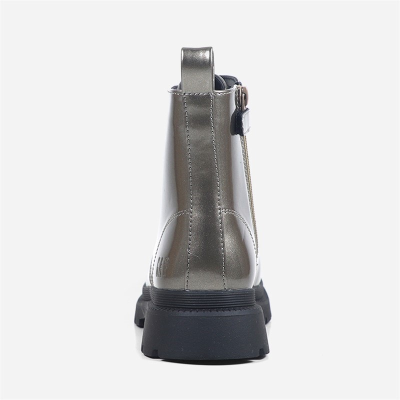 Girls Selma Lace Up Boots Anthracite - Image 3