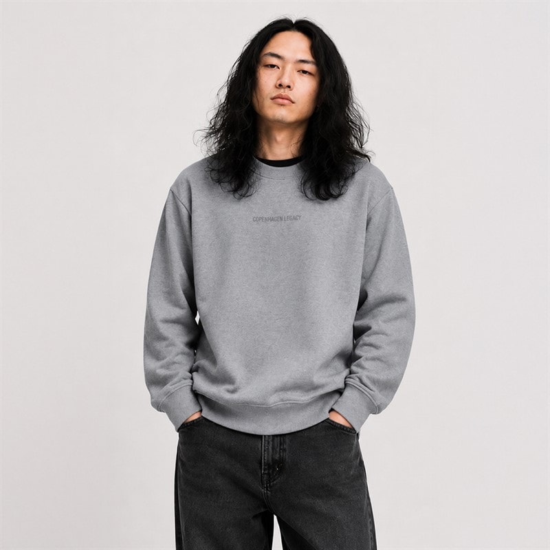 Copenhagen Legacy Sweatshirt Grey Melange