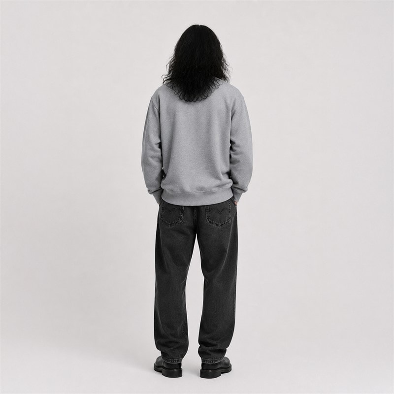 Sweatshirt Grey Melange - Image 2
