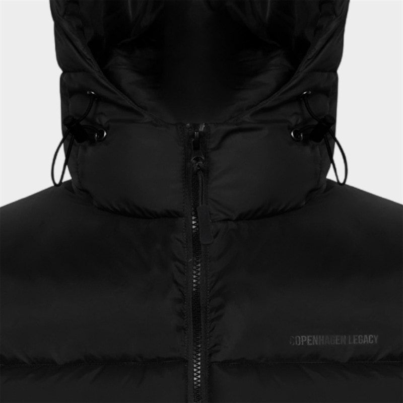 Copenhagen Legacy Kids Hooded Jacket Black - Image 4