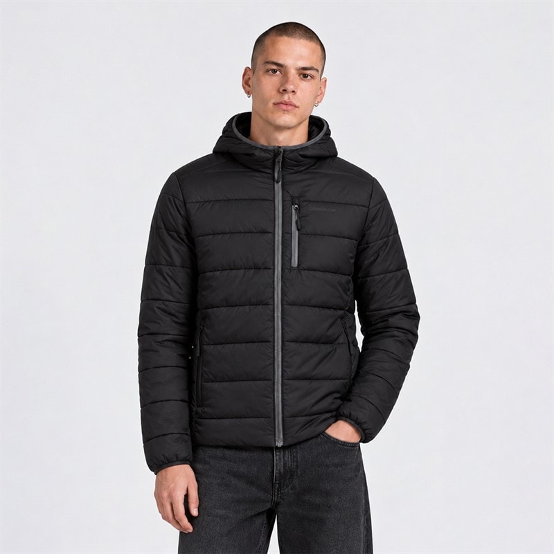 Copenhagen Legacy Mens Hooded Sport Jacket Black