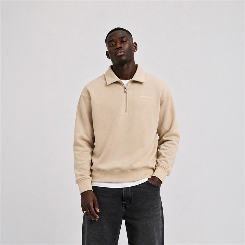 Copenhagen Legacy Half Zip Sweatshirt Desert