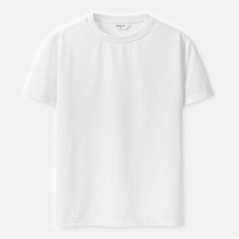 Mens Five Pack T-Shirts White - Image 3