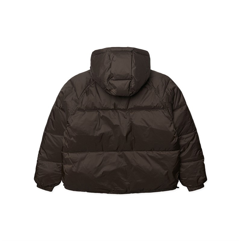 Mens Zumo Waterproof Bomber Jacket Dark Brown - Image 2