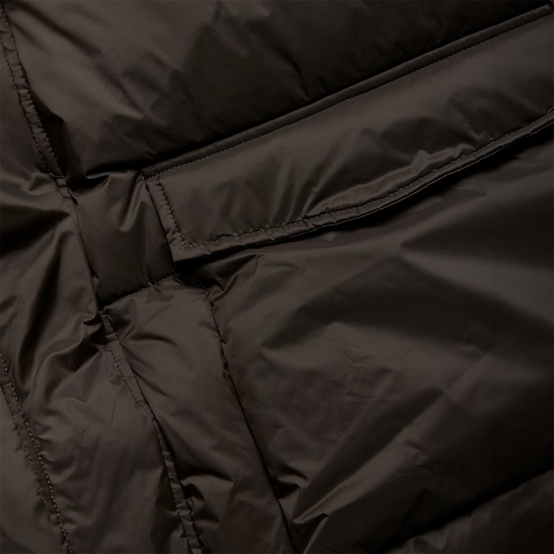 Mens Zumo Waterproof Bomber Jacket Dark Brown - Image 3