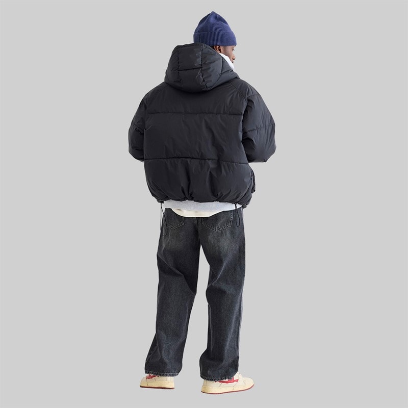 Mens Zumo Waterproof Bomber Jacket Black - Image 2