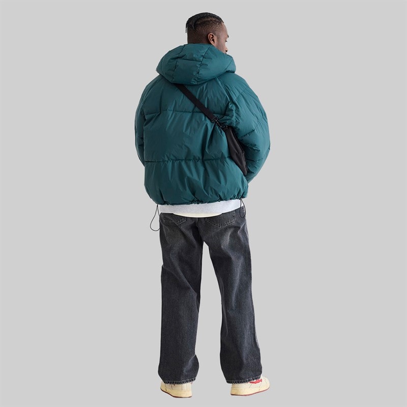 Mens Zumo Waterproof Bomber Jacket Sports Green - Image 2