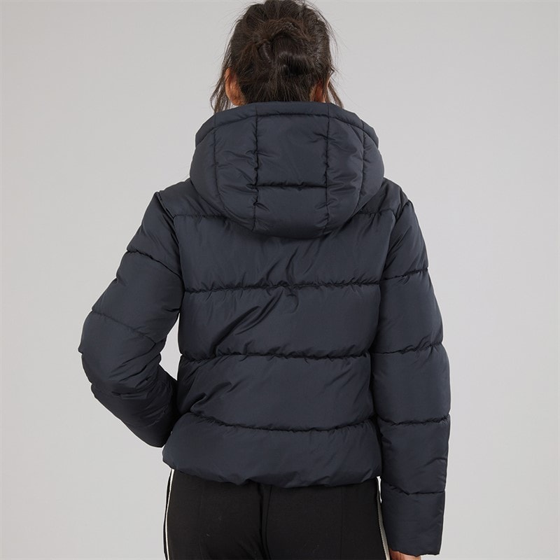 Womens Alice Puffer Coat Black - Image 2
