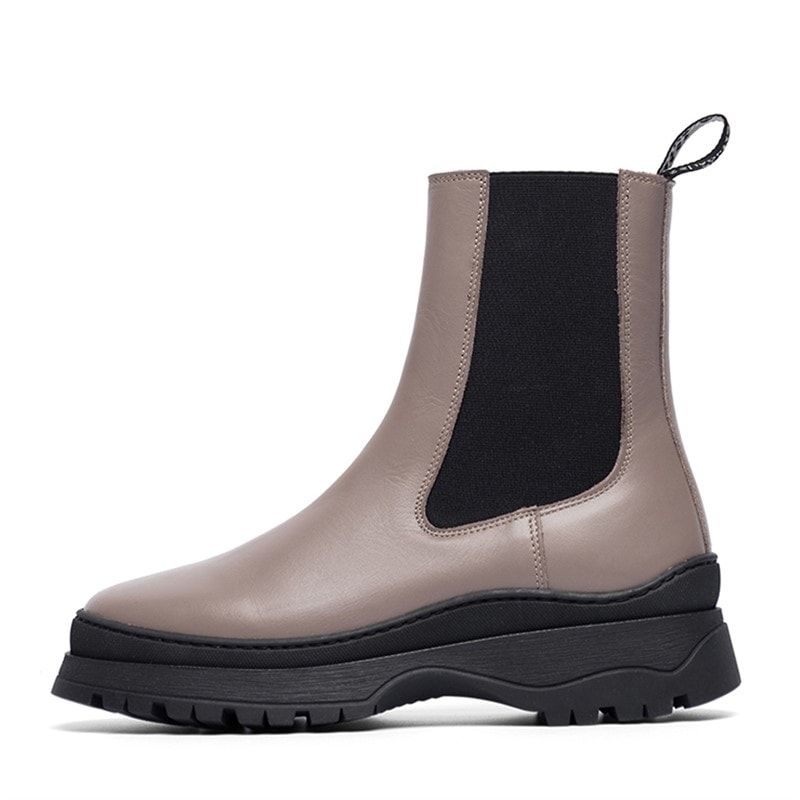 Womens Patience Boots Taupe - Image 2