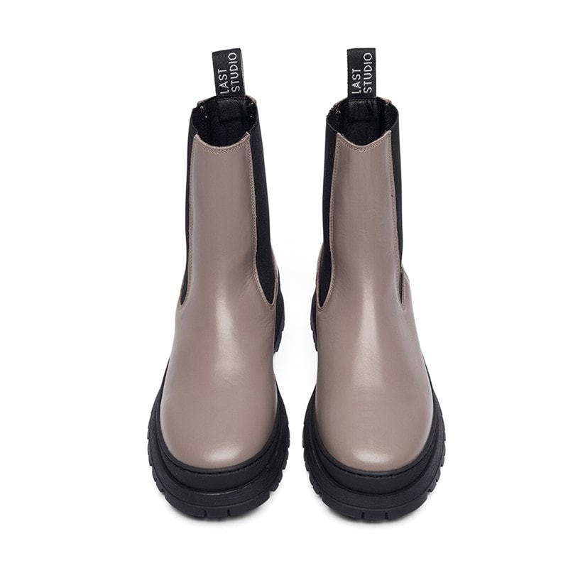 Womens Patience Boots Taupe - Image 5