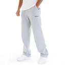 Mens Straight Leg Joggers Light Grey Marl