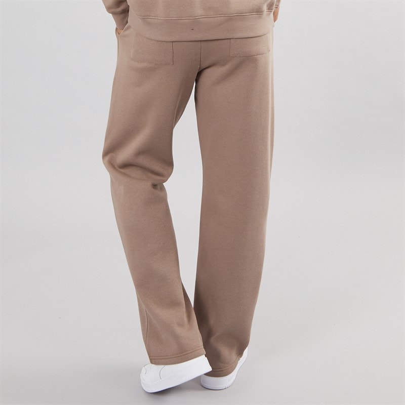 Mens Emblem Open Hem Joggers Mink - Image 2